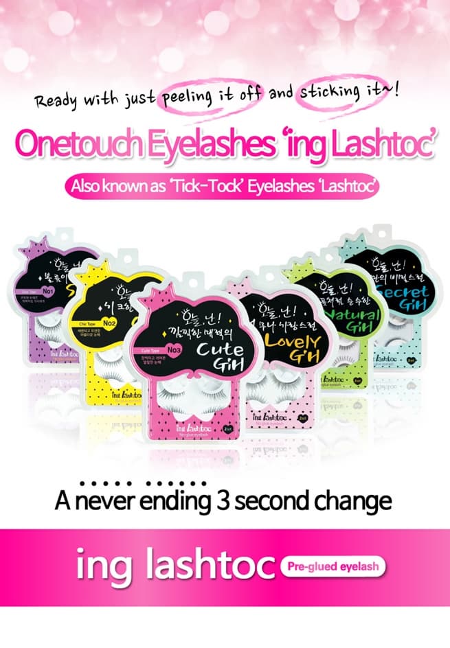 Lashtoc No Glue False Eyelashes